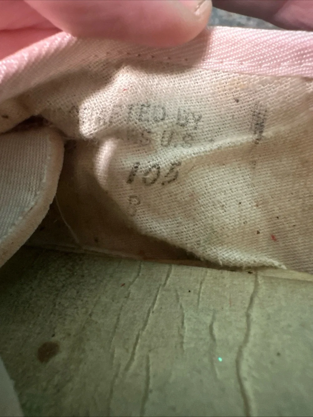 Vintage Ballet Makers USA Pink Satin Pointe Dance Shoes Size 8
